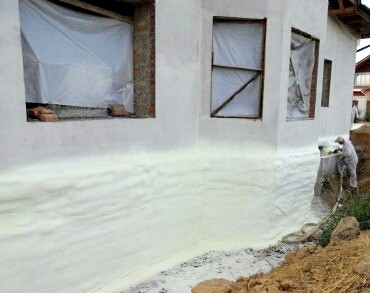 утепление дома. пос.Солонцы